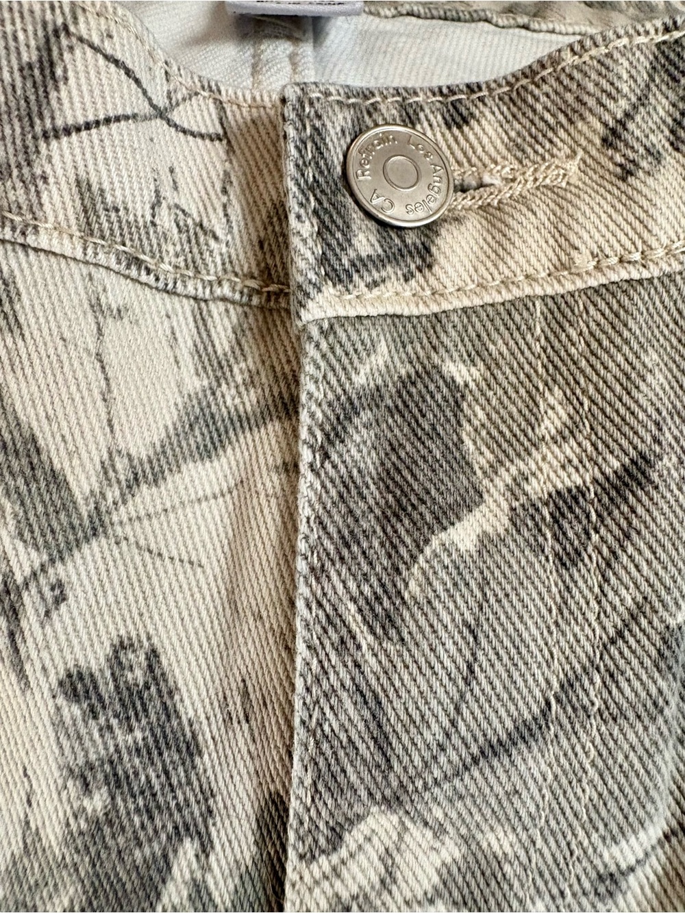 Refrain Los Angeles Grey Wide-Leg Women's Pants by Etro - Picture 8 of 9
